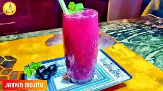 Jamun Mojito Recipe | Summer Drink | Jamun Mojito recipe with soda