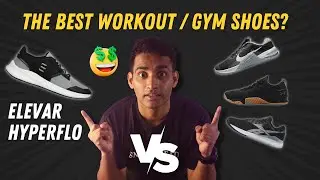 Is ELEVAR HYPERFLO the best workout/gym shoe in India? COMPARISON Video 👟