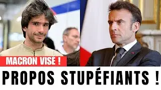 Juan Branco lâche des propos stupéfiants sur Macron et Brigitte