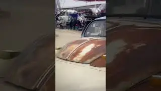 Livin the low life! Incredible subterranean VW Bug #car #chopped #scrape #lowered #vw #vwbug