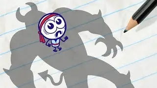 Fight Flub - Pencilmation | Animation | Cartoons | Pencilmation