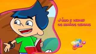 Chamada J&uacute;lio e Verne - Os Irm&atilde;os Gemiais - Box Kids
