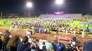 J.P. McCaskey High School March Band Showcase Finale: All-band rendition of 
