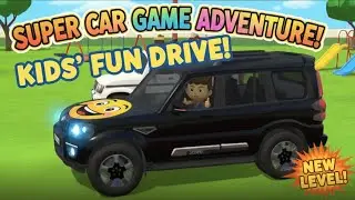 Super car game adventure kid's fun drive 😎#catoon #gaming #kids #child