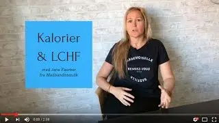Kalorier og LCHF