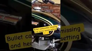 bullet missing and heavy sound setting from carburettor #trending #viral #shorts @carnerd24