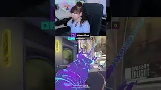 Widow Diff 🤭 #overwatch #twitch #overwatch2 #gaming #streamer #ranked #dps #widowmaker #echo