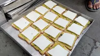 Pune's Famous Paneer Slice Bread Pakora | Indian Street Food
