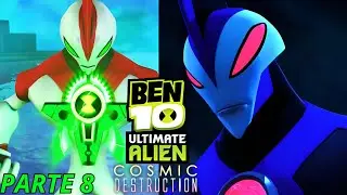 BEN 10 ULTIMATE ALIEN COSMIC DESTRUCTION PARTE 8 A BATALHA PELO UNIVERSO GIGANTE VS TO'KUSTAR 😲