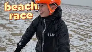 Beach race Le Touquet Paris plage,  la neige au rendez-vous !