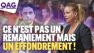 Ceci n’est pas un remaniement, c'est un effondrement. - Mathilde Panot | #QAG