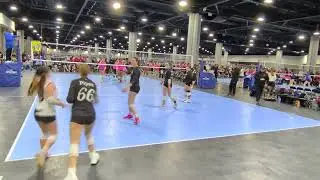 USAV Lil' Big South Atlanta Georgia 1/17 Game 2 Set 2