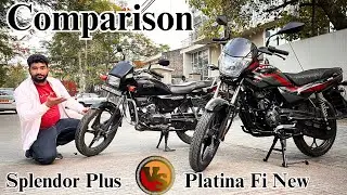 Hero Splendor Plus New Vs Bajaj Platina 110 Fi New Launch Bike Detailed Comparison Which is Best  !