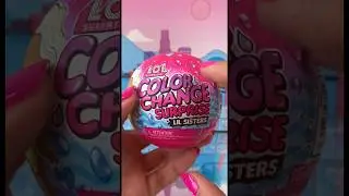 LOL Surprise! Color Change #shorts #asmr #lolsurprise #unboxing #mini #doll