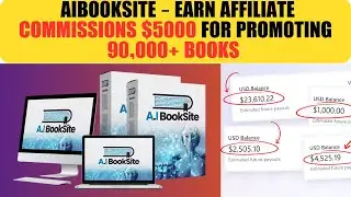 AI Booksite - Earn Affiliate Commissions $5000 For Promoting 90,000 Books