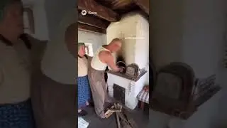 Smoke Surprise! When the Old Man Tried to Light the Oven! 😂