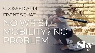 Crossed Arm Barbell Front Squat | Core-Loaded Strength & Posture | Move Freely Demo