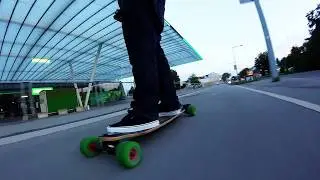 Evolve Bamboo GTX down the street