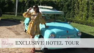 TOUR this ESTATE STYLE RESORT MIRAMAR ROSEWOOD & DIOR POP-UP| RED ELEVATOR | NINA TAKESH