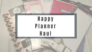 Happy Planner Haul