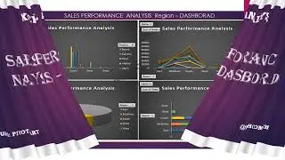 SALES PERFORMANCE ANALYSIS DASHBOARD   USING PIVOT CHART   - BASHCOMTECH