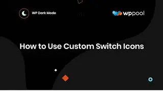 How to use custom switch icons in dark mode