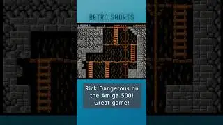 Rick Dangerous on the Amiga 500!  #shorts #classic