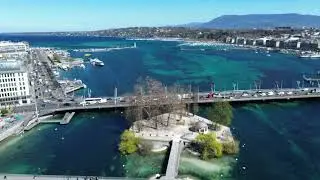 Lake Geneva Drone Footage 2025