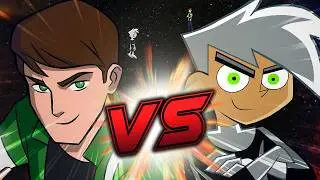 Ben 10 VS Danny Phantom FIGHT ANIMATION!
