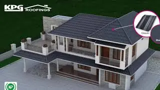 Roof tiles in kerala, India - KPG roofing tiles product showcase