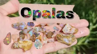 Opala nobre a pedra arco-íris / conheça esse mineral e suas variedades !