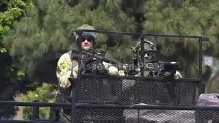 Tense encounters continue in Paramount between law enforcement and protesters