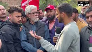 * Interview of Aga Syed Mahmood || NC candidate fir Budgam*