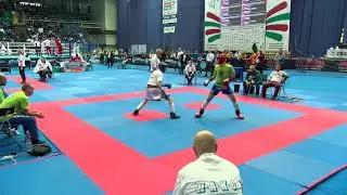 Jakob Simnic SLO v Roland Veres HUN WAKO World Championships 2017