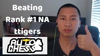 TOP LADDER VS #1 NA TTIGERS | MAGE BUILD - AUTO CHESS MOBILE