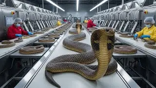 KING COBRA VENOM: From Deadly Toxin to Life-Saving Drug (Factory Tour)