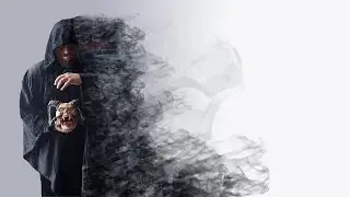 Dispersion Pixel Effect smoke  Photoshop tutorials