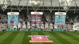 Billy Bonds Stand opening - tribute to Billy Bonds