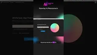 @kapwingapp vs @repurposeio for cutting long #videos into short vertical videos