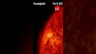 YOUR Sun - Feb 19, 2023 HD Star Date 20230219.06345. #flares #sunspots