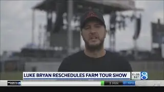 New date OK&rsquo;d for Luke Bryan farm concert