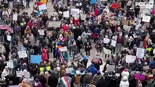 50 states, 50 protests demonstration held at Minnesota State Capitol [RAW]