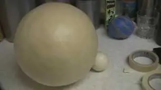 How to make a really cool masking tape ball!