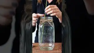 The Easiest Way to Upcycle a Glass Jar