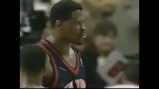 Patrick Ewing gives Knicks a 2 Point Lead with Beautiful Post Move (1999 ECF Playoffs Game 2 on TNT)
