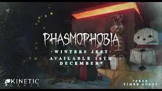 Phasmophobia &bull; Winter's Jest Release Date Announcement Trailer &bull; PS5 XSX PC