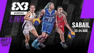 RE-LIVE | FIBA 3x3 Women's Series Sabail Stop 2025 | Qualifying Draw | #3x3Basketball