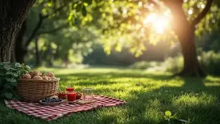 Golden Hour Serenity - 1 Hour Indie Instrumental No Vocals Work Music Playlist 2025