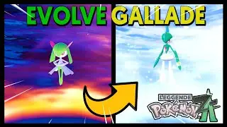 КАК ЭВОЛЮЦИОНИРОВАТЬ КИРЛИЮ В ГАЛЛАДА В POKEMON LEGENDS Z-A