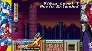 MegaMan X1 Legacy Collection | Sigma Level 1 Music Extended | 1080P60 High Definition